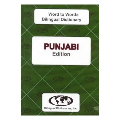 English-Punjabi a Punjabi-English Word-to-Word Dictionary - Sesma, C.