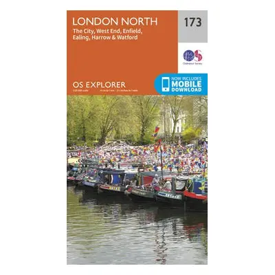 London North, The City, West End, Enfield, Ealing, Harrow a Watford - Ordnance Survey