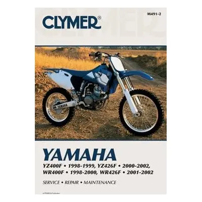 Yamaha YZ400F, YZ426F, WR400F a WR426F Motorcycle (1998-2002) Service Repair Manual - Haynes Pub