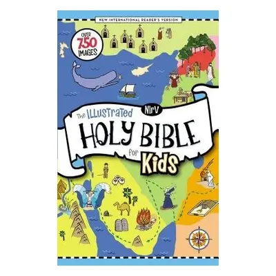 NIrV, The Illustrated Holy Bible for Kids, Hardcover, Full Color, Comfort Print - Zonderkidz