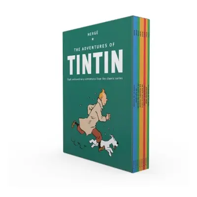 Adventures of Tintin: 8 Title Paperback Boxed Set - Herge