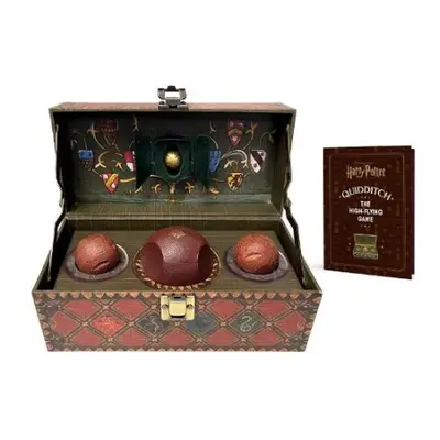 Harry Potter Collectible Quidditch Set (Includes Removeable Golden Snitch!) - Press, Running a L