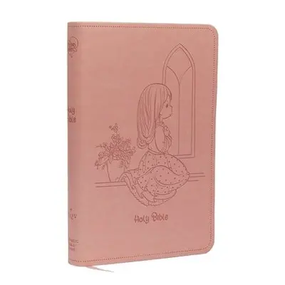 NRSVCE, Precious Moments Bible, Pink, Leathersoft, Comfort Print - Catholic Bible Press