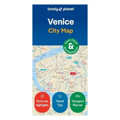 Lonely Planet Venice City Map - Lonely Planet