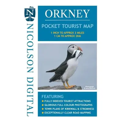 Nicolson Orkney Pocket Tourist Map - Fry, Val