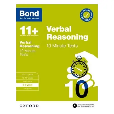 Bond 11+: Bond 11+ Verbal Reasoning 10 Minute Tests with Answer Support 8-9 years - Down, France