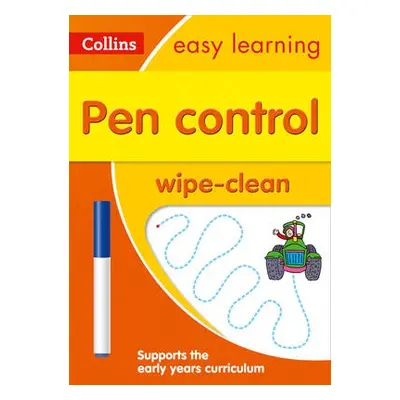 Pen Control Age 3-5 Wipe Clean Activity Book - Collins Easy Learning