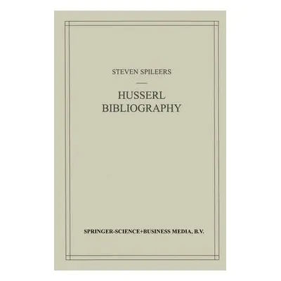 Edmund Husserl Bibliography