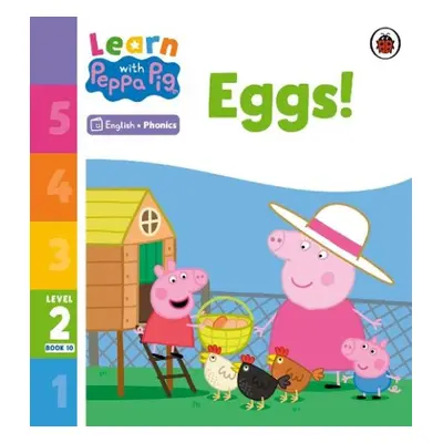 Learn with Peppa Phonics Level 2 Book 10 – Eggs! (Phonics Reader) - Peppa Pig