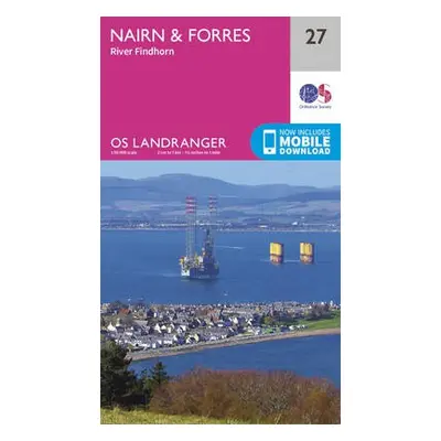 Nairn a Forres, River Findhorn - Ordnance Survey