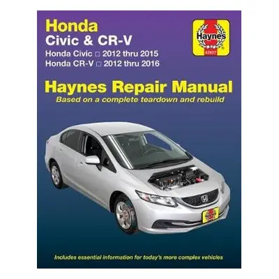 Honda Civic (12-15) a CR-V (12-16) Haynes Manual (USA) - Haynes Publishing