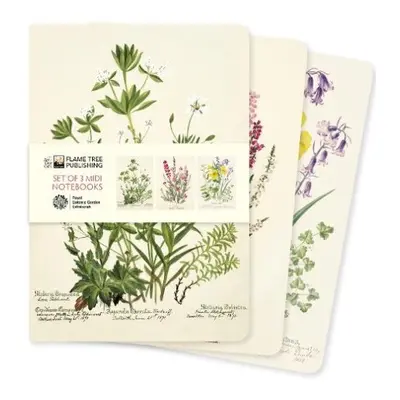 Royal Botanic Garden Edinburgh Set of 3 Midi Notebooks