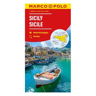 Sicily Marco Polo Map - Marco Polo