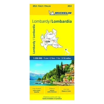 Lombardia - Michelin Local Map 353 - Michelin