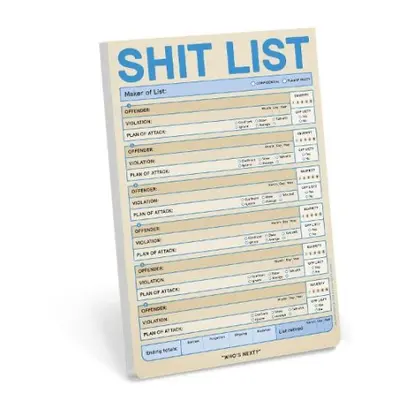 Knock Knock Shit List Pad (Pastel Version) - Knock Knock