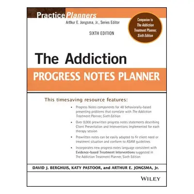 Addiction Progress Notes Planner