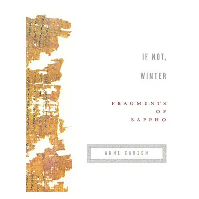 If Not, Winter - Sappho