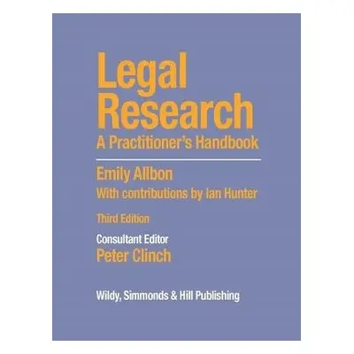 Legal Research: A Practitioner's Handbook - Allbon, Emily