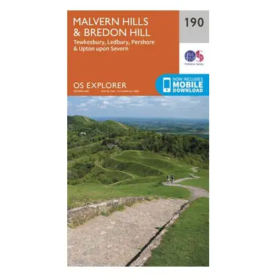 Malvern Hills and Bredon Hill - Ordnance Survey