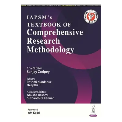 Textbook of Comprehensive Research Methodology - Zodpey, Sanjay a Kundapur, Rashmi a R, Deepthi 