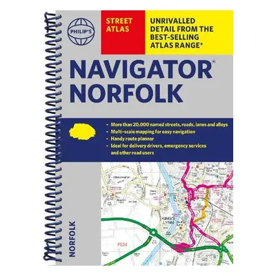 Philip's Navigator Street Atlas Norfolk - Philip's Maps