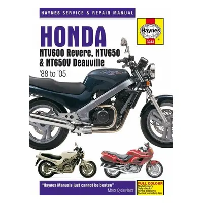 Honda NTV600 Revere, NTV650 a NTV650V Deauville (88-05) - Haynes Publishing