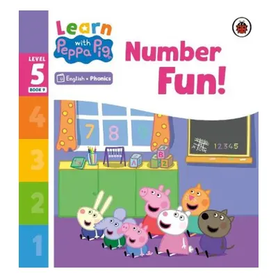 Learn with Peppa Phonics Level 5 Book 9 – Number Fun! (Phonics Reader) - Peppa Pig