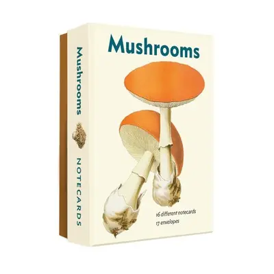 Mushrooms Detailed Notecard Set