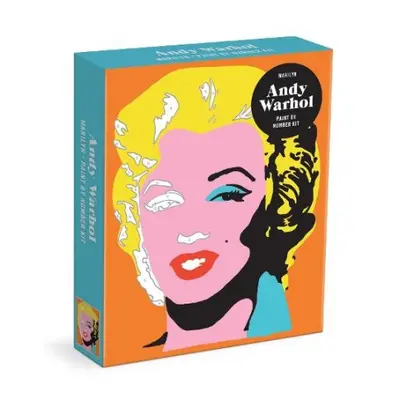 Andy Warhol Marilyn Paint By Number Kit - Galison