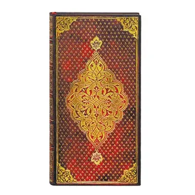 Golden Trefoil Slim Lined Hardcover Journal - Paperblanks