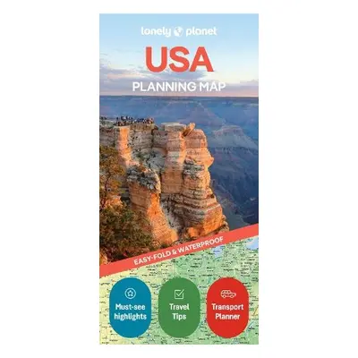 Lonely Planet USA Planning Map - Lonely Planet