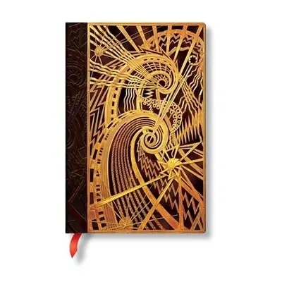 Chanin Spiral (New York Deco) Mini Lined Hardcover Journal - Paperblanks