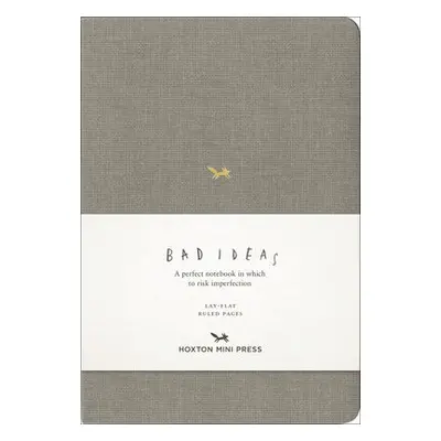 Notebook For Bad Ideas - Grey/lined - Press, Hoxton Mini