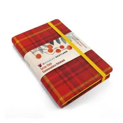 Waverley S.T. (M): Rowanberry Pocket Genuine Tartan Cloth Commonplace Notebook