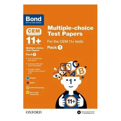 Bond 11+: Multiple-choice Test Papers for the CEM 11+ Tests Pack 1: Ready for the 2024 exam - Hu