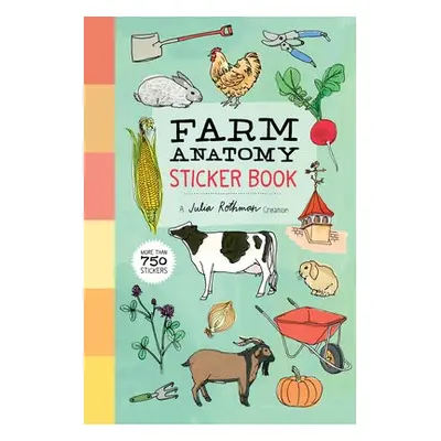 Farm Anatomy Sticker Book - Rothman, Julia