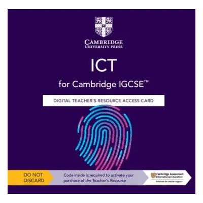 Cambridge IGCSE™ ICT Digital Teacher's Resource Access Card - Waller, David a Chikasa, Evans a W