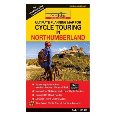 Cycle Touring Map of Northumberland - REV.3