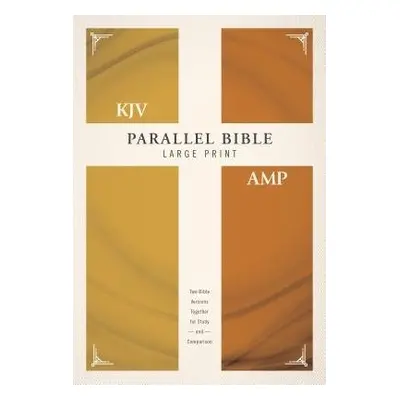 KJV, Amplified, Parallel Bible, Large Print, Hardcover, Red Letter - Zondervan