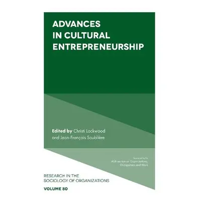 Advances in Cultural Entrepreneurship