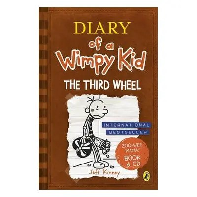 Diary of a Wimpy Kid: The Third Wheel book a CD - Kinney, Jeff