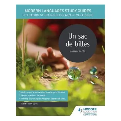 Modern Languages Study Guides: Un sac de billes - Harrington, Karine