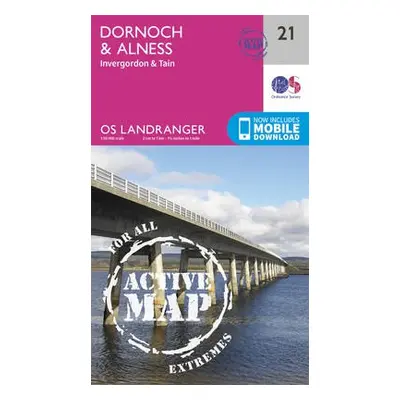 Dornoch a Alness, Invergordon a Tain - Ordnance Survey