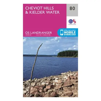 Cheviot Hills a Kielder Water - Ordnance Survey