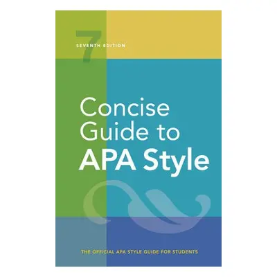 Concise Guide to APA Style - American Psychological Association