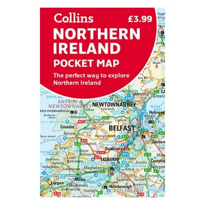 Northern Ireland Pocket Map - Collins Maps