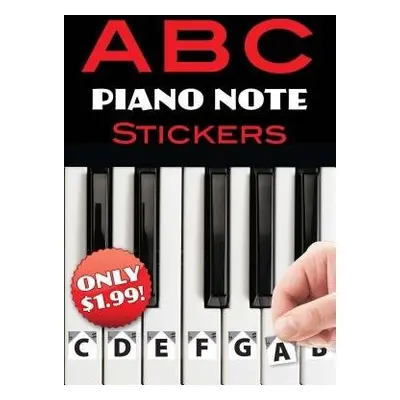 A B C Piano Note Stickers - Inc., Dover Publications,