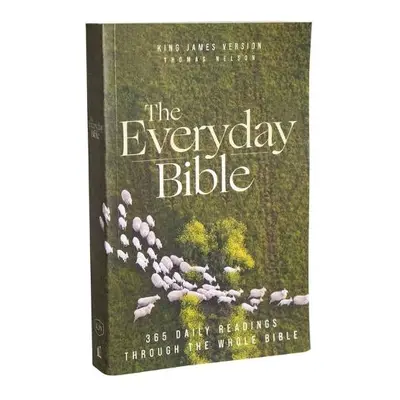 KJV, The Everyday Bible, Paperback, Red Letter, Comfort Print - Thomas Nelson