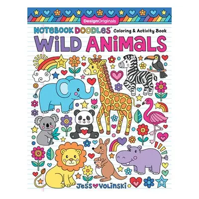 Notebook Doodles Wild Animals - Volinski, Jess