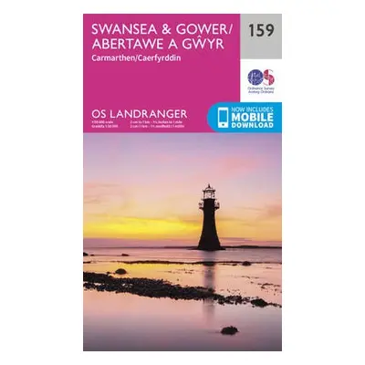 Swansea a Gower, Carmarthen - Ordnance Survey